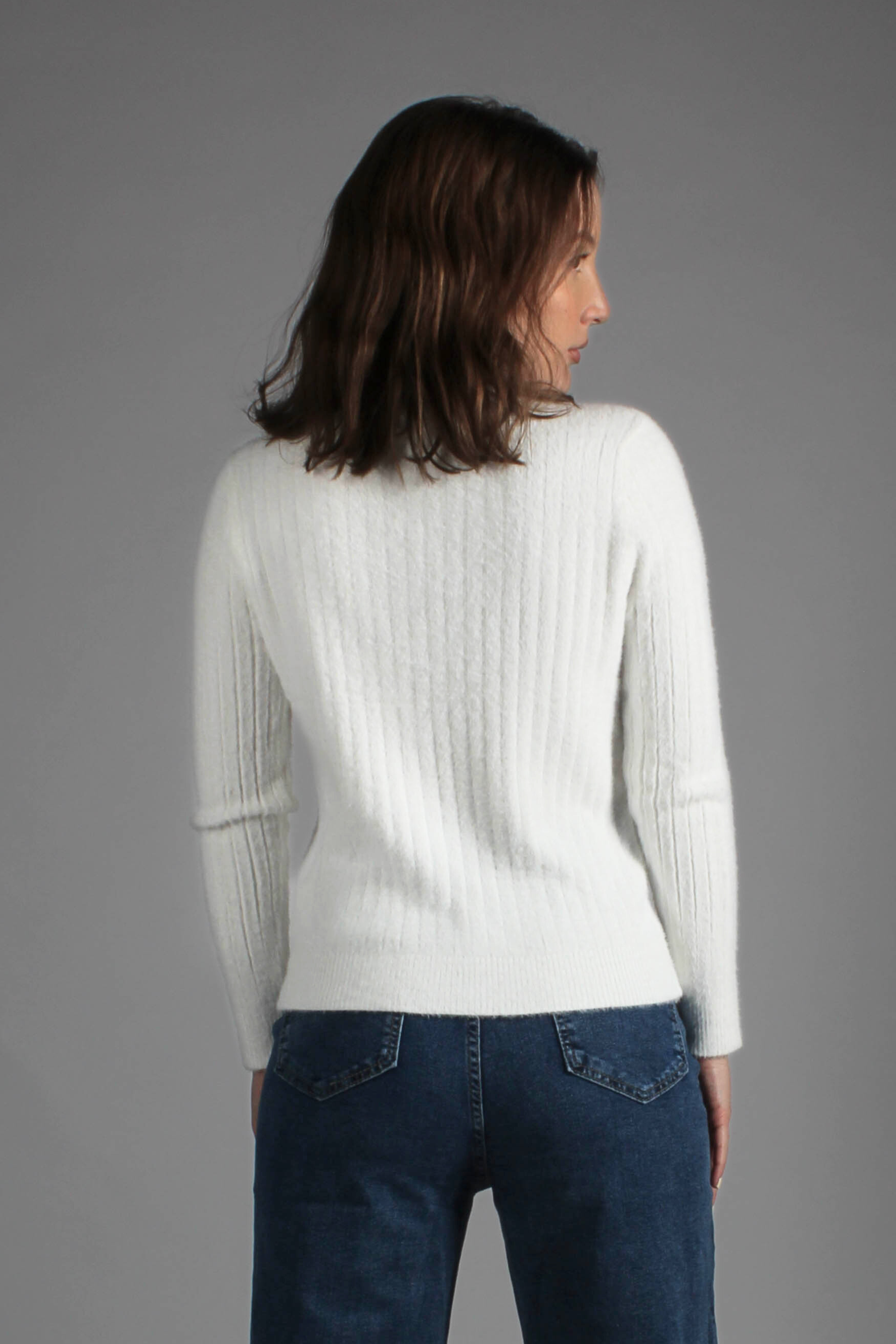 Jersey Punto en Blanco